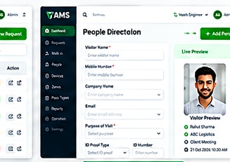 Device monitoring — VAMS interface screenshot